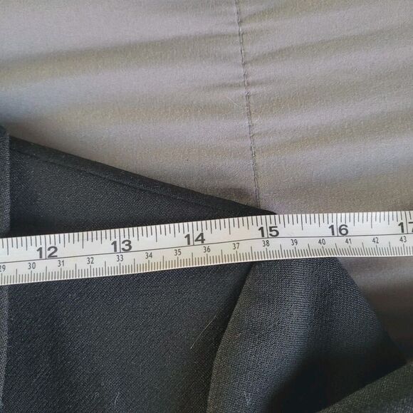 J. Crew Parke Black Blazer Size 8 Wool Blend One Button Preppy Academia Thermal - Picture 7 of 10